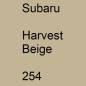 Preview: Subaru, Harvest Beige, 254.